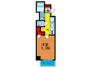 ロイヤルレジデンス北梅田の物件間取画像